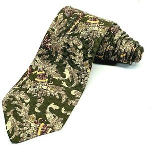IZOD Floral Paisley Men's Silk Necktie GEORGEOUS